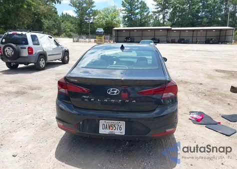 2019 Hyundai Elantra Sel из США, поврежденный, VIN 5NPD84LF2KH407471
